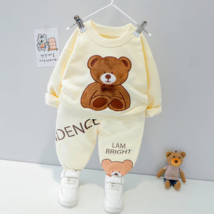 Discover the Charm of the Western Style Baby Long Sleeve Two-Piece Suit